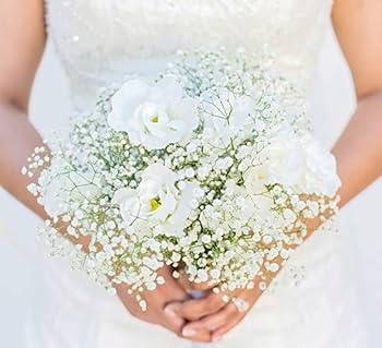 Amazon｜【SRrabbit】清楚な かすみ草 造花 カスミ草 かすみそう